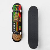 SKATEBOARD PLANCHE À REPASSER RASTA / JMT USA /JAM PLANCHER (Recto)