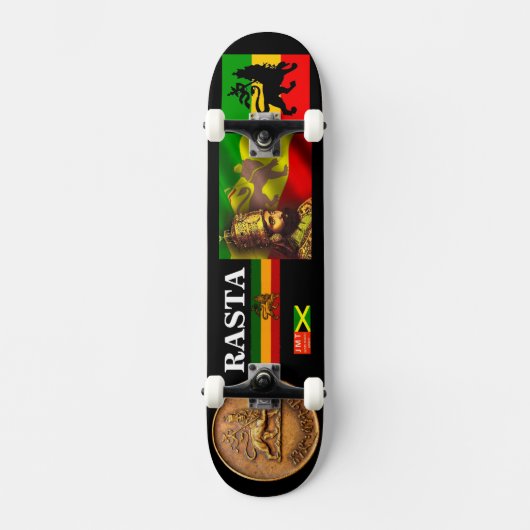 SKATEBOARD PLANCHE À REPASSER RASTA / JMT USA /JAM PLANCHER (Recto)
