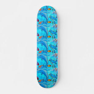 Skateboard planche à rougir pour dauphins