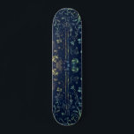 Skateboard Planche à roulettes<br><div class="desc">Platines de guitare Fleurs Peintures d'art MIGNED</div>