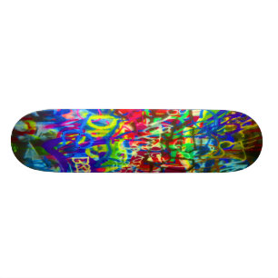 Skateboard Planche à roulettes #1 de graffiti