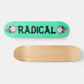 Skateboard Planche à roulettes 80s radicale (Horz)