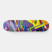 Skateboard Planche à roulettes abstraite (Horz)