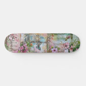 Skateboard Planche à roulettes Abstraite Floral Art Wide Stre (Horz)