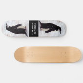 Skateboard Planche à roulettes actionnée par pingouin (Horz)