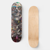 Skateboard Planche à roulettes anatomiques (Recto)