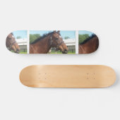 Skateboard Planche à roulettes Arabe vigilante de cheval (Horz)