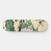 Skateboard Planche à roulettes asiatique de cascade d'oiseaux (Horz)