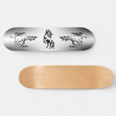 Skateboard Planche à roulettes avec des chevaux (Horz)