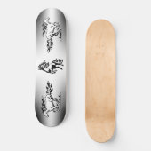 Skateboard Planche à roulettes avec des chevaux (Recto)
