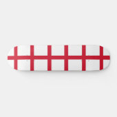 Skateboard Planche à roulettes avec drapeau de l'Angleterre (Horz)