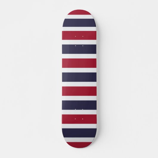 Skateboard Planche à roulettes avec drapeau de Thaïlande (Devant)