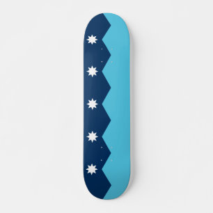 Skateboard Planche à roulettes avec le drapeau du Minnesota,