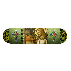Skateboard Planche à roulettes avec le graphique de Jésus d