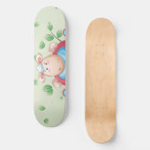 Skateboard Planche à roulettes bébé agneau mignon (Recto)