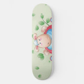 Skateboard Planche à roulettes bébé agneau mignon (Recto)