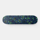 Skateboard Planche à roulettes bleue colorée (Horz)