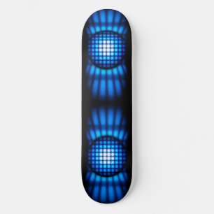 Skateboard Planche à roulettes bleue de "graphique de