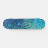 Skateboard Planche à roulettes Blue Ocean Parties scintillant (Horz)