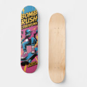 Skateboard Planche à roulettes Bomb Rush Cyberfunk (Recto)