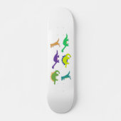 Skateboard Planche à roulettes Bright Dinos (naturelle) (Devant)
