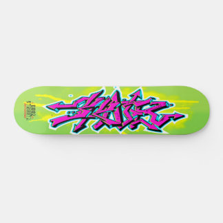 Skateboard Planche à roulettes brûleuse de graffiti