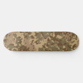 Skateboard Planche à roulettes Camo Marron Beige Vert (Horz)