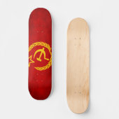 Skateboard Planche à roulettes CBD204 - Drapeau URSS (Recto)