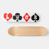 Skateboard Planche à roulettes chanceuse (Horz)