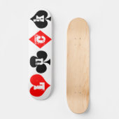 Skateboard Planche à roulettes chanceuse (Recto)