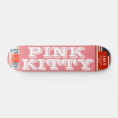 Skateboard PLANCHE À ROULETTES CHATTE ROSE, Deck 7¾" (Horz)