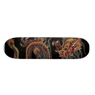 Skateboard Planche à roulettes chinoise de dragon