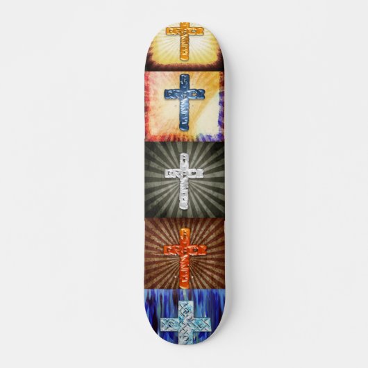 Skateboard Planche à roulettes chrétienne (Devant)