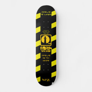Skateboard Planche à roulettes chrétienne de foi