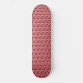 Skateboard Planche à roulettes Cœurs (Recto)