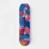 Skateboard Planche à roulettes colorée (Devant)