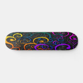 Skateboard Planche à roulettes colorée Motif (Horz)