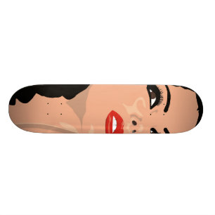 Skateboard Planche à roulettes comique de brune