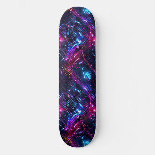 Skateboard Planche à roulettes conçue dans un style cyberpunk