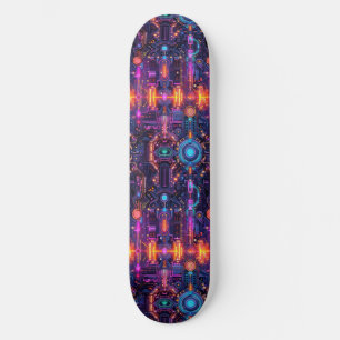 Skateboard Planche à roulettes conçue pour l'anime cyberpunk