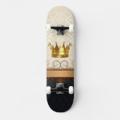 Skateboard Planche à roulettes Cool Royal Crown. (Recto)