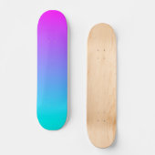 Skateboard Planche à roulettes Couleurs Abstraites (Recto)