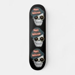 Skateboard Planche à roulettes Crâne de squelette Joyeux Hall