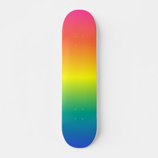 Skateboard Planche à roulettes d'arc-en-ciel (Devant)