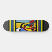 Skateboard Planche à roulettes d'art abstrait (Horz)