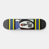 Skateboard Planche à roulettes d'art abstrait (Horz)