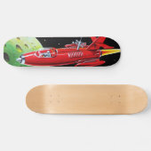Skateboard planche à roulettes d'art de fusée (Horz)