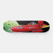 Skateboard planche à roulettes d'art de fusée (Horz)