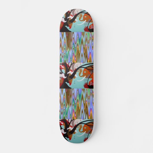Skateboard Planche à roulettes d'art graffiti (Recto)