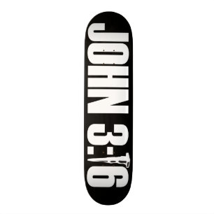 Skateboard Planche à roulettes de 3h16 de John